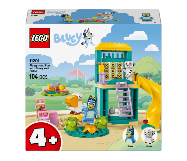 LEGO DUPLO Bluey 11201 Blue i Łatko na placu zabaw - 1331693 - zdjęcie